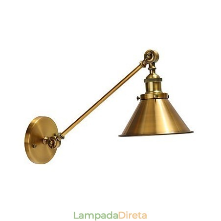 Luminária de parede de metal vintage montada em luminária de parede industrial retrô abajur ajustável luminárias noturnas Luminária de parede de metal vintage montada em luminária de parede industrial retrô abajur ajustável luminárias noturnas
