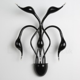 Swan Head Moderno Contemporâneo Multi Cores Luz Ambiente Arandelas de Parede Luz de Parede