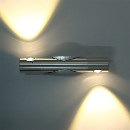 Luminária de parede moderna com ângulo ajustável, holofotes decorativos para estúdio, sala de estar, varanda, corredor, cabeceira, quarto
