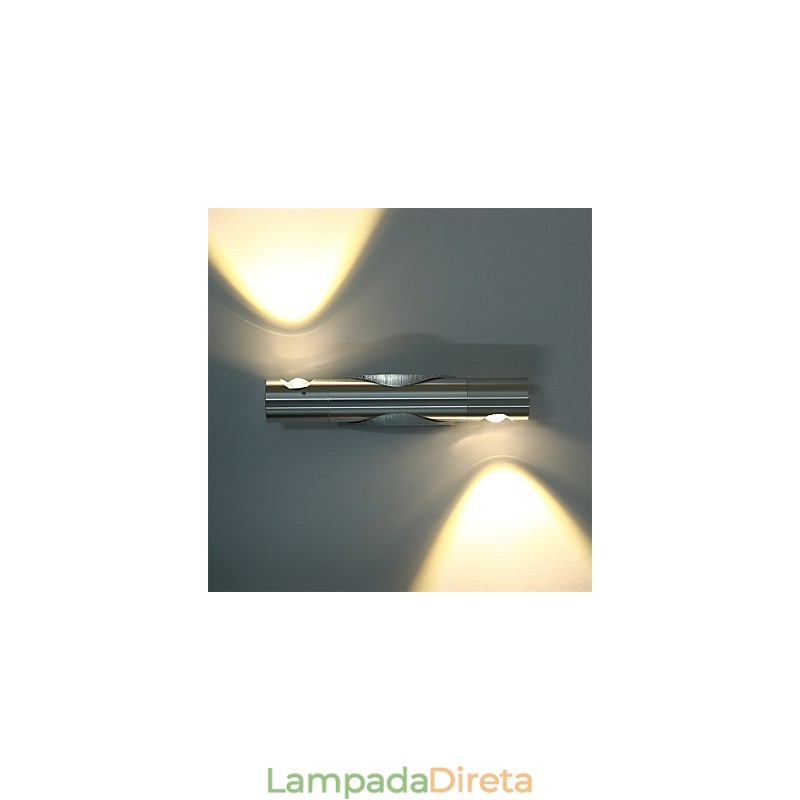 Luminária de parede moderna com ângulo ajustável, holofotes decorativos para estúdio, sala de estar, varanda, corredor, cabeceira, quarto