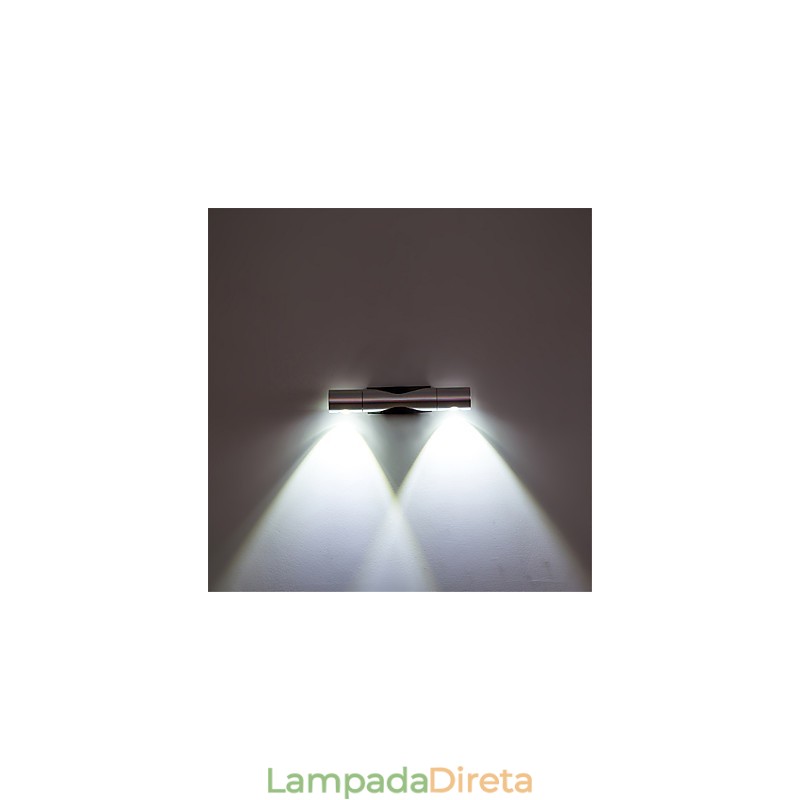 Luminária de parede moderna com ângulo ajustável, holofotes decorativos para estúdio, sala de estar, varanda, corredor, cabeceira, quarto