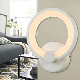 Luminárias de parede modernas estilo simplicidade acrílico sala de estar corredor quarto quartos de hotel lâmpada de cabeceira