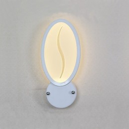 Pintura contemporânea moderna integrada para arandelas de parede com luz ambiente