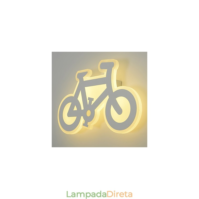 Pintura contemporânea moderna integrada para arandelas de parede com luz ambiente