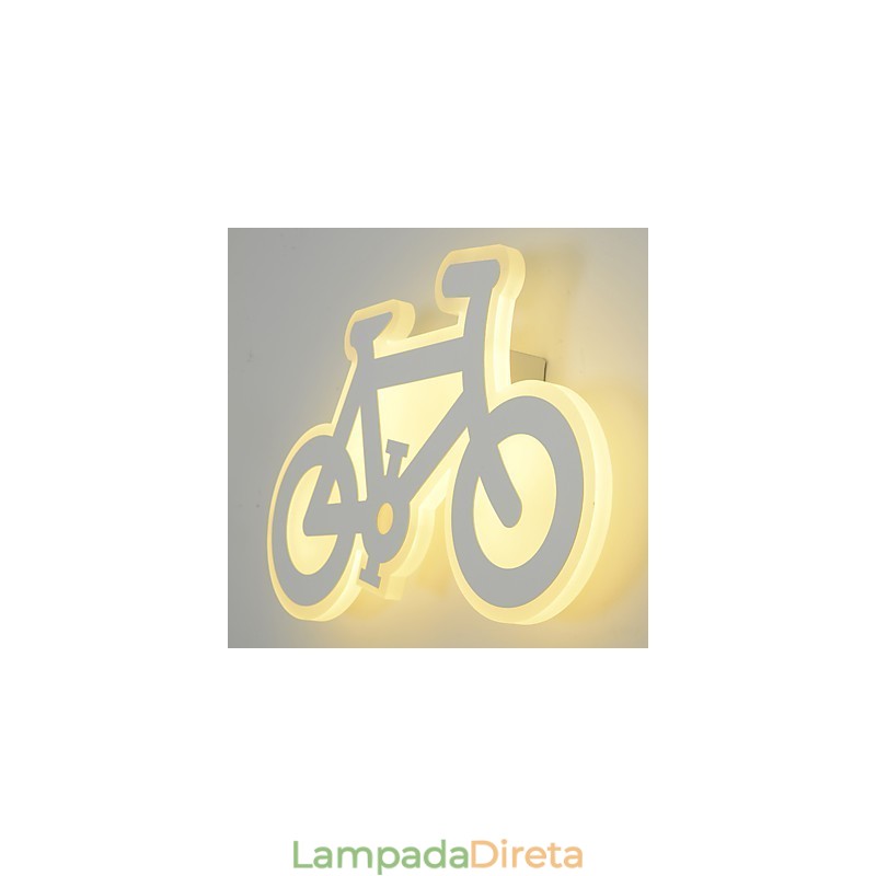 Pintura contemporânea moderna integrada para arandelas de parede com luz ambiente