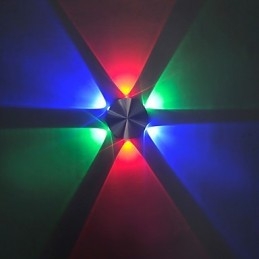 Recurso de pintura moderna contemporânea integrada para luzes de parede de lâmpada estilo mini