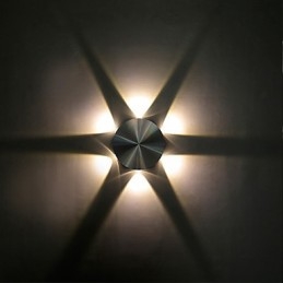 Recurso de pintura moderna contemporânea integrada para luzes de parede de lâmpada estilo mini