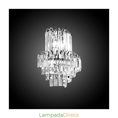 Apliques de parede Cristal Moderno Contemporâneo Vidro Apliques de parede Cristal Moderno Contemporâneo Vidro