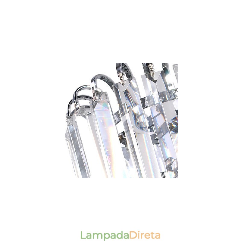 Apliques de parede Cristal Moderno Contemporâneo Vidro