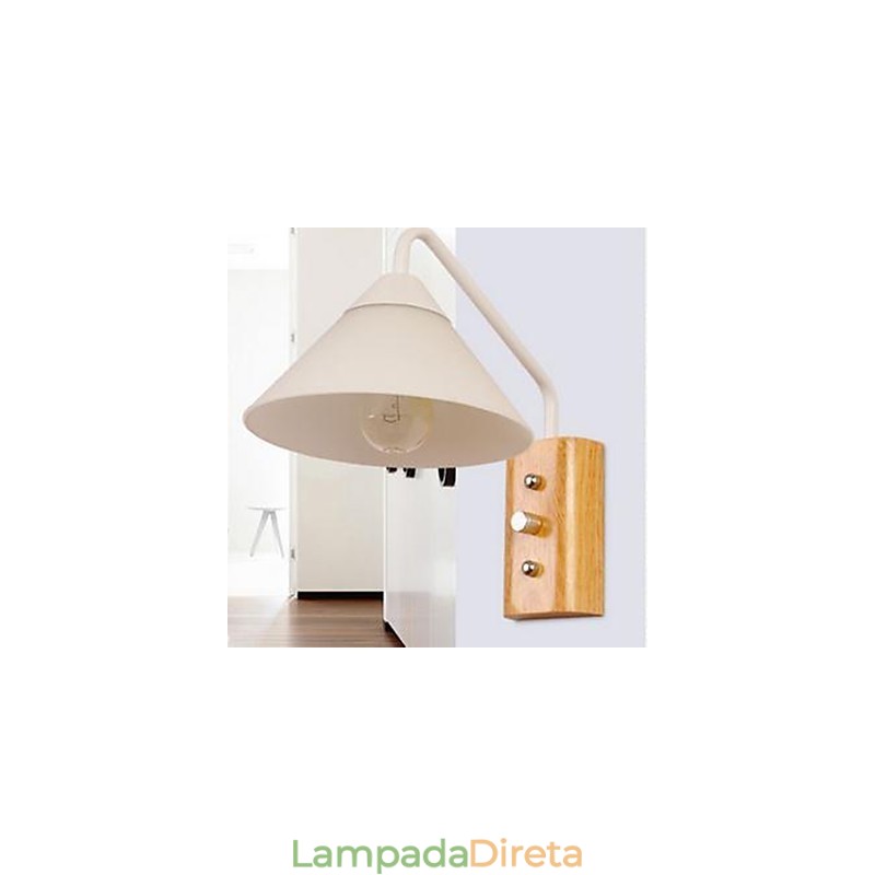 Japonês Coreano Corredor Varanda Escadas Quarto Lâmpada de Cabeceira Luminária de Parede Vidro Madeira