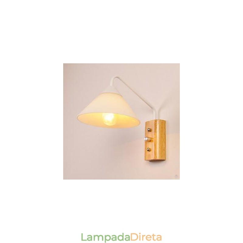Japonês Coreano Corredor Varanda Escadas Quarto Lâmpada de Cabeceira Luminária de Parede Vidro Madeira