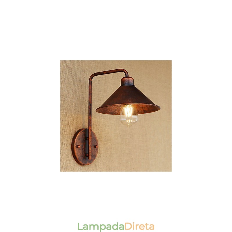 American Country Retro Ferro Decorativo Personalidade Criativa Café Restaurante Iluminação