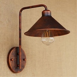 American Country Retro Ferro Decorativo Personalidade Criativa Café Restaurante Iluminação