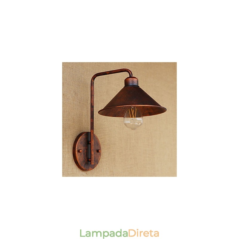 American Country Retro Ferro Decorativo Personalidade Criativa Café Restaurante Iluminação