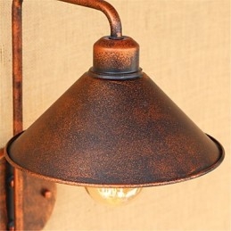 American Country Retro Ferro Decorativo Personalidade Criativa Café Restaurante Iluminação
