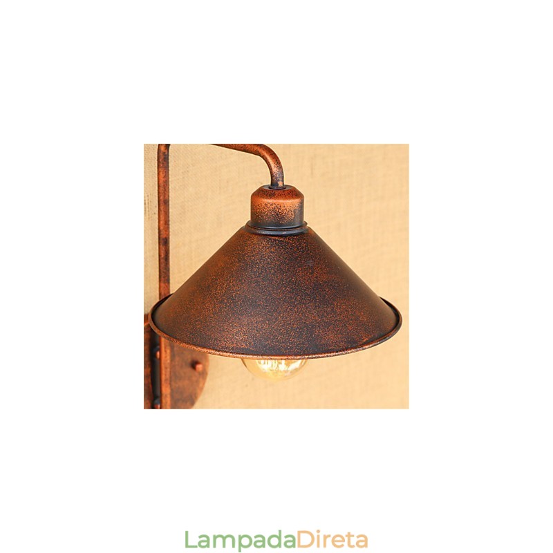 American Country Retro Ferro Decorativo Personalidade Criativa Café Restaurante Iluminação