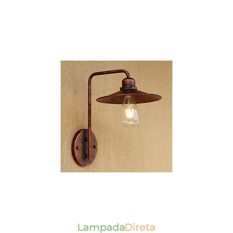 Pintura rústica moderna contemporânea para arandelas de parede estilo mini downlight