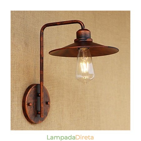 Pintura rústica moderna contemporânea para arandelas de parede estilo mini downlight Pintura rústica moderna contemporânea para arandelas de parede estilo mini downlight