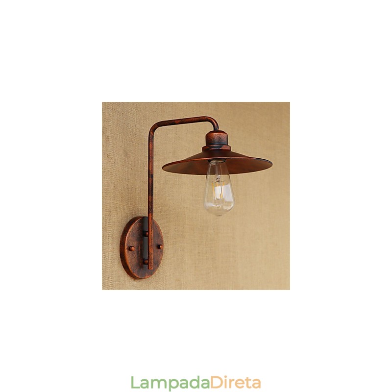 Pintura rústica moderna contemporânea para arandelas de parede estilo mini downlight