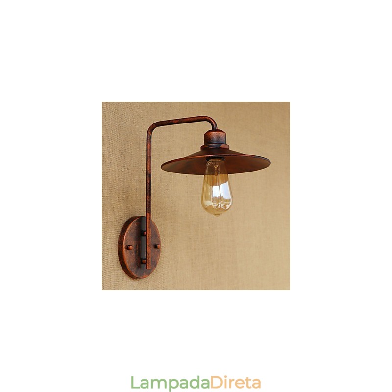 Pintura rústica moderna contemporânea para arandelas de parede estilo mini downlight