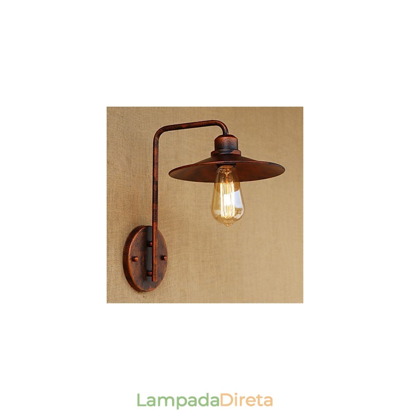 Pintura rústica moderna contemporânea para arandelas de parede estilo mini downlight