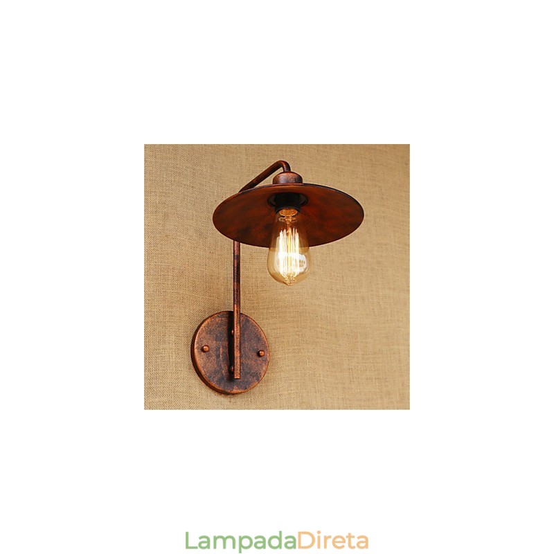 Pintura rústica moderna contemporânea para arandelas de parede estilo mini downlight