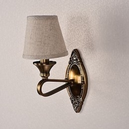 Recurso tradicional clássico galvanizado para proteção ocular Downlight Wall Spots Wall Light