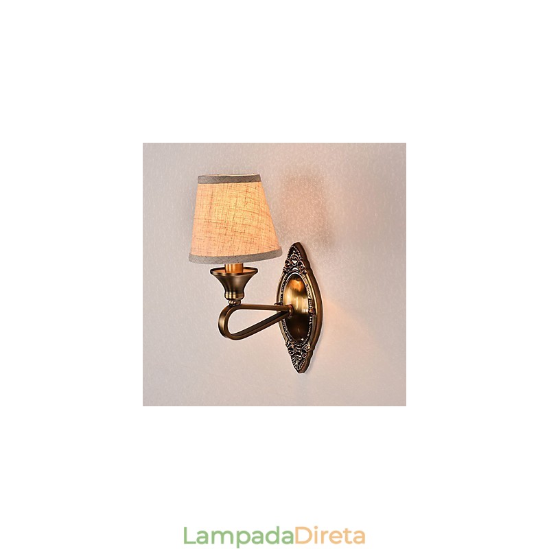 Recurso tradicional clássico galvanizado para proteção ocular Downlight Wall Spots Wall Light