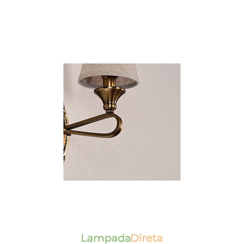 Recurso tradicional clássico galvanizado para proteção ocular Downlight Wall Spots Wall Light