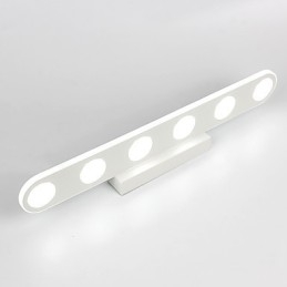 Luminária de parede moderna contemporânea integrada para iluminação de banheiro downlight