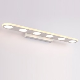 Luminária de parede moderna contemporânea integrada para iluminação de banheiro downlight