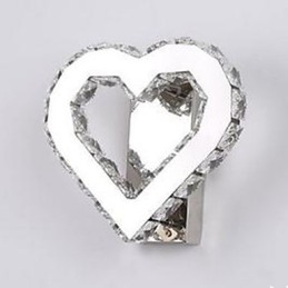 Recurso integrado moderno e contemporâneo cromado para luminárias de parede com luz ambiente Luminária de parede