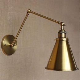 Recurso moderno contemporâneo retrô galvanizado para proteção ocular de braço oscilante, luz ambiente