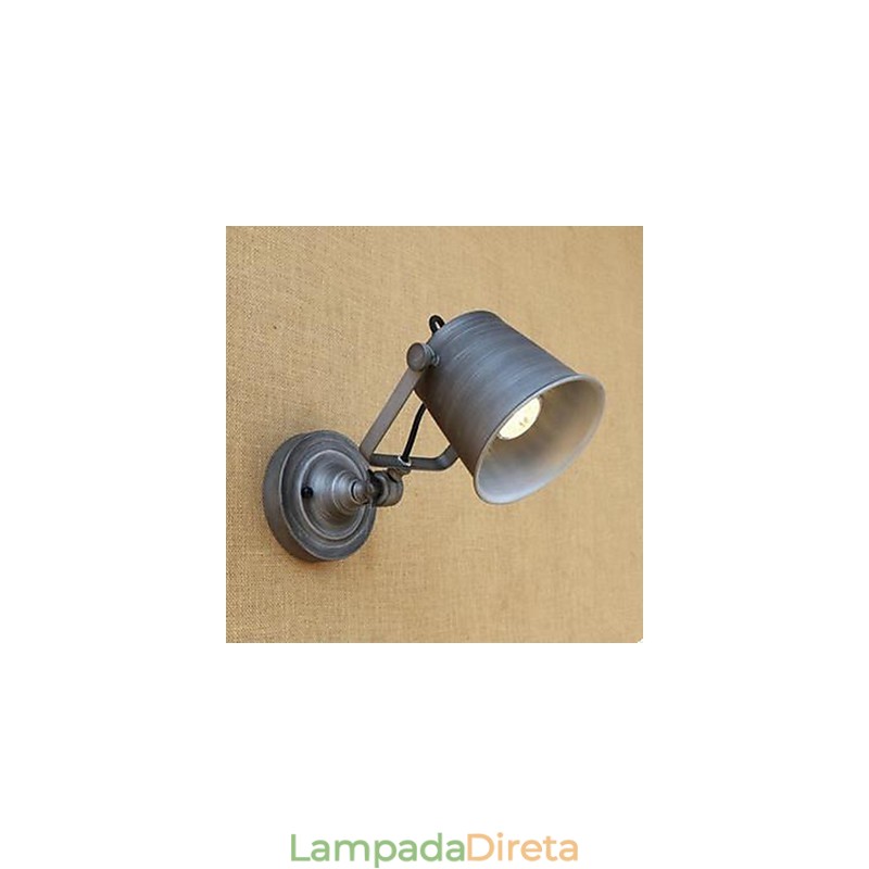 Tradicional Clássico Rústico Lodge Novidade Pintura Recurso para Braço Giratório Proteção Ocular Luz Ambiente
