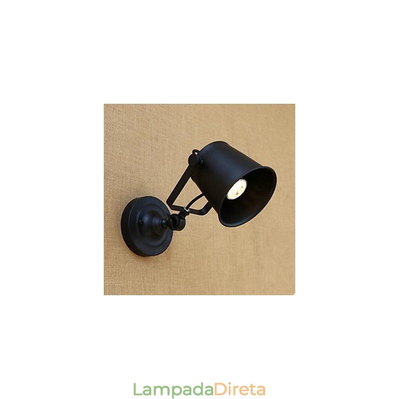 Tradicional Clássico Rústico Lodge Novidade Pintura Recurso para Braço Giratório Proteção Ocular Luz Ambiente