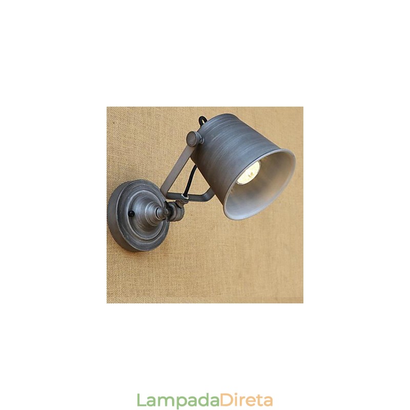 Tradicional Clássico Rústico Lodge Novidade Pintura Recurso para Braço Giratório Proteção Ocular Luz Ambiente