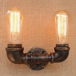 Recurso de pintura retrô country para arandelas de parede de luz ambiente estilo mini
