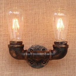 Recurso de pintura retrô country para arandelas de parede de luz ambiente estilo mini