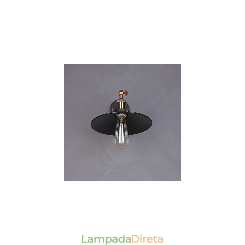 Pintura tradicional clássica rústica de chalé country para arandelas de parede com luz ambiente e braço oscilante