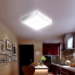 Luminárias embutidas brancas 9W Alta transmitância de luz Simples Moderno