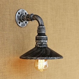 Pintura rústica estilo chalé country retrô para apliques de parede com luz ambiente estilo mini