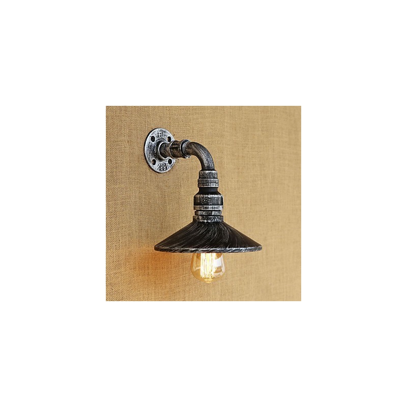 Pintura rústica estilo chalé country retrô para apliques de parede com luz ambiente estilo mini