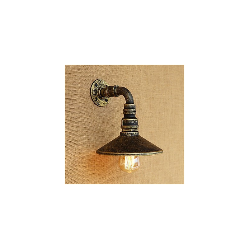 Pintura rústica estilo chalé country retrô para apliques de parede com luz ambiente estilo mini