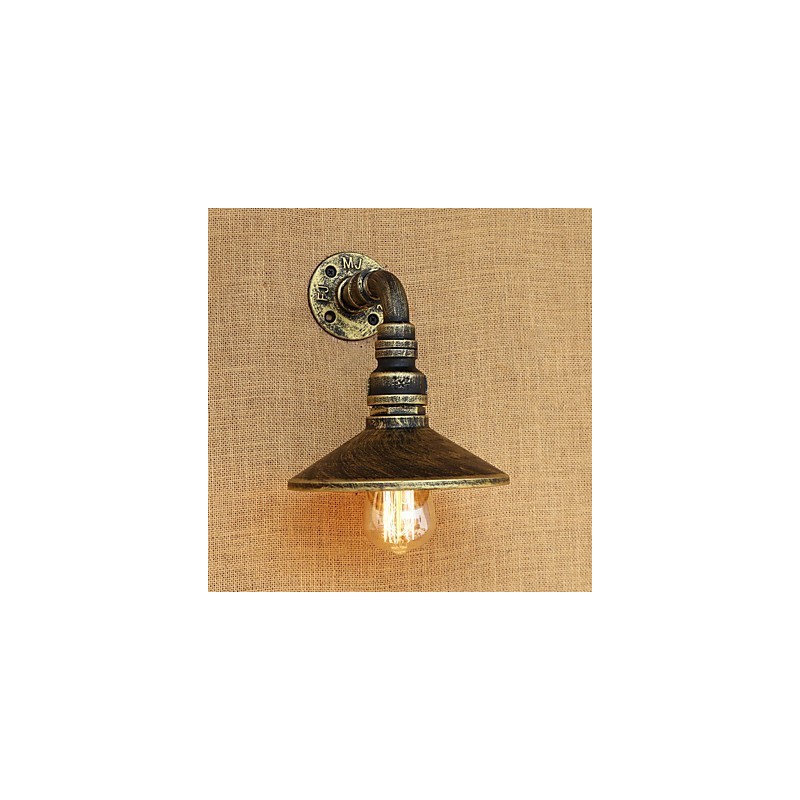Pintura rústica estilo chalé country retrô para apliques de parede com luz ambiente estilo mini