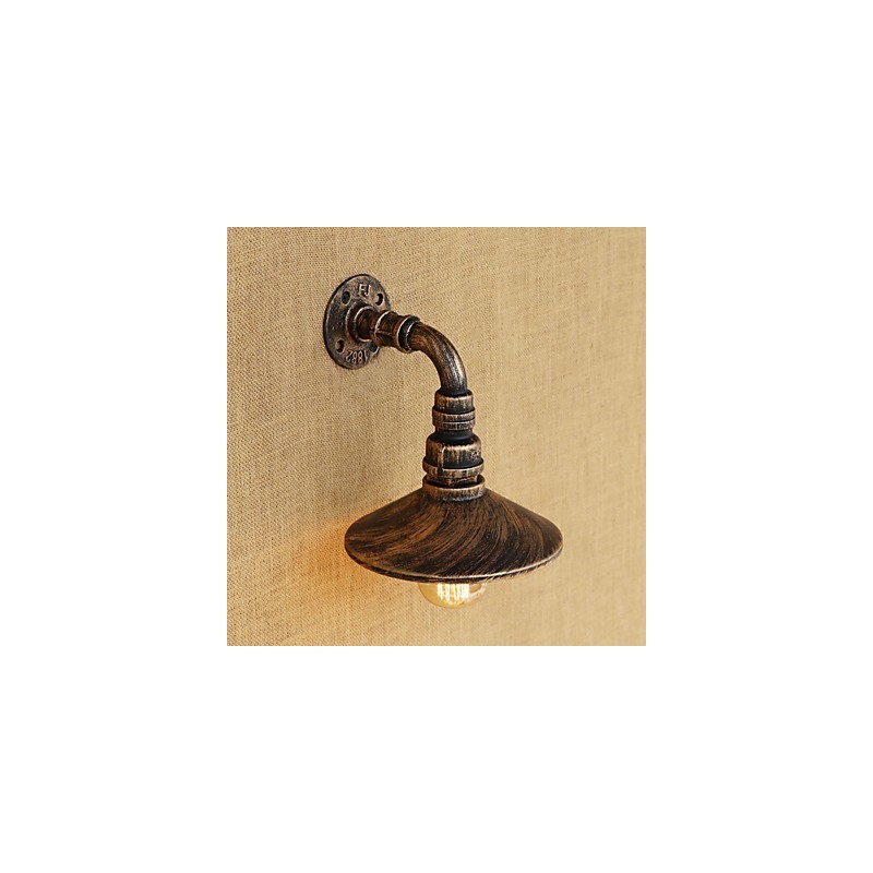 Pintura rústica estilo chalé country retrô para apliques de parede com luz ambiente estilo mini