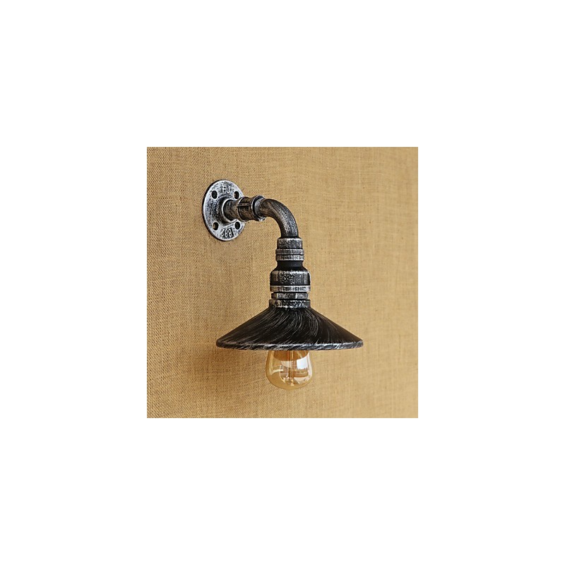 Pintura rústica estilo chalé country retrô para apliques de parede com luz ambiente estilo mini