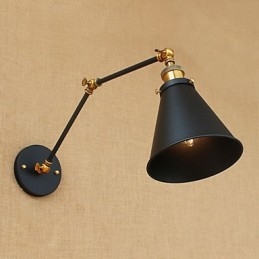 Pintura rústica de chalé country para luzes de braço oscilante com luz ambiente