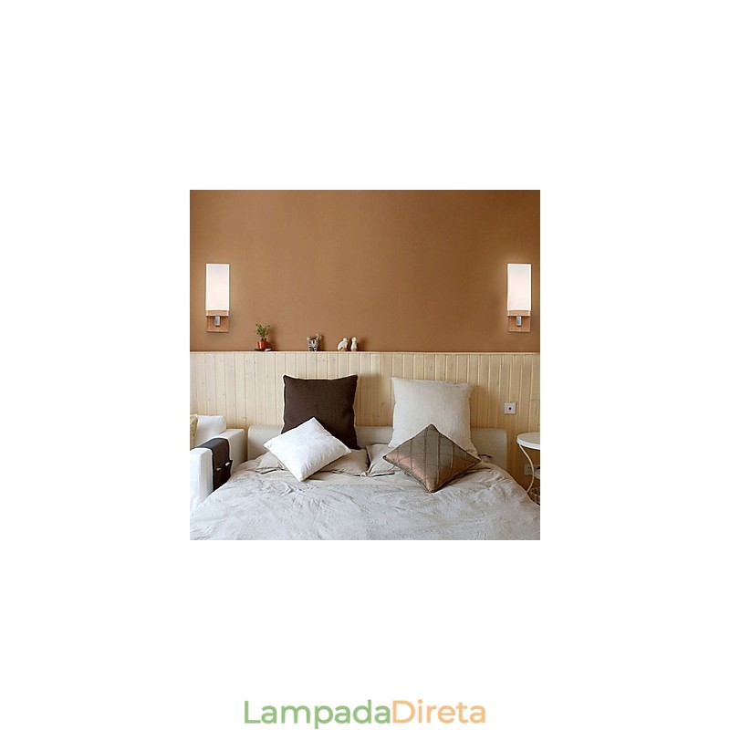 Recurso contemporâneo moderno para arandelas de parede Uplight