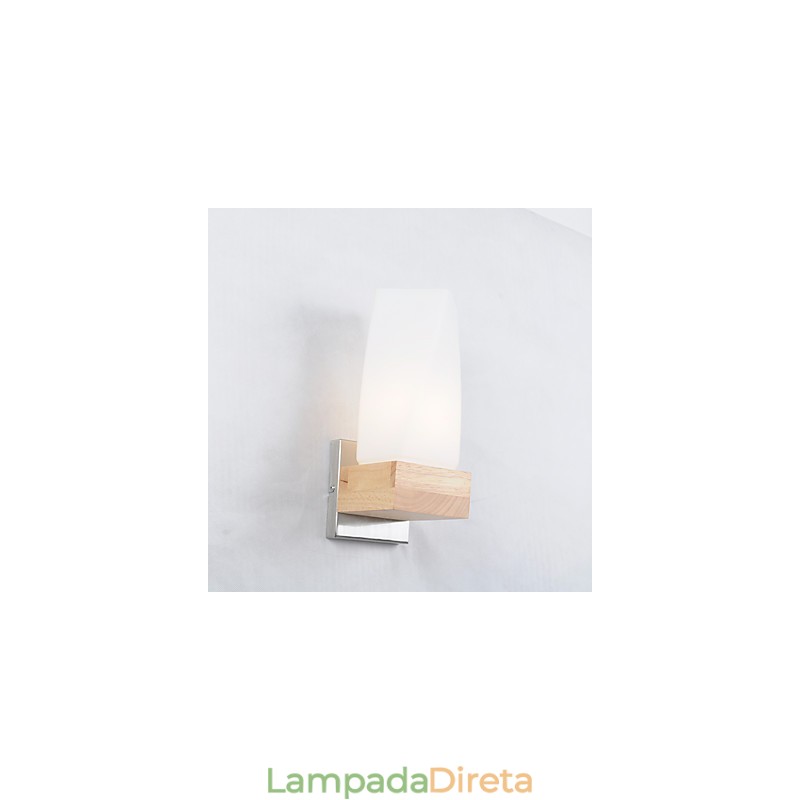 Recurso contemporâneo moderno para arandelas de parede Uplight