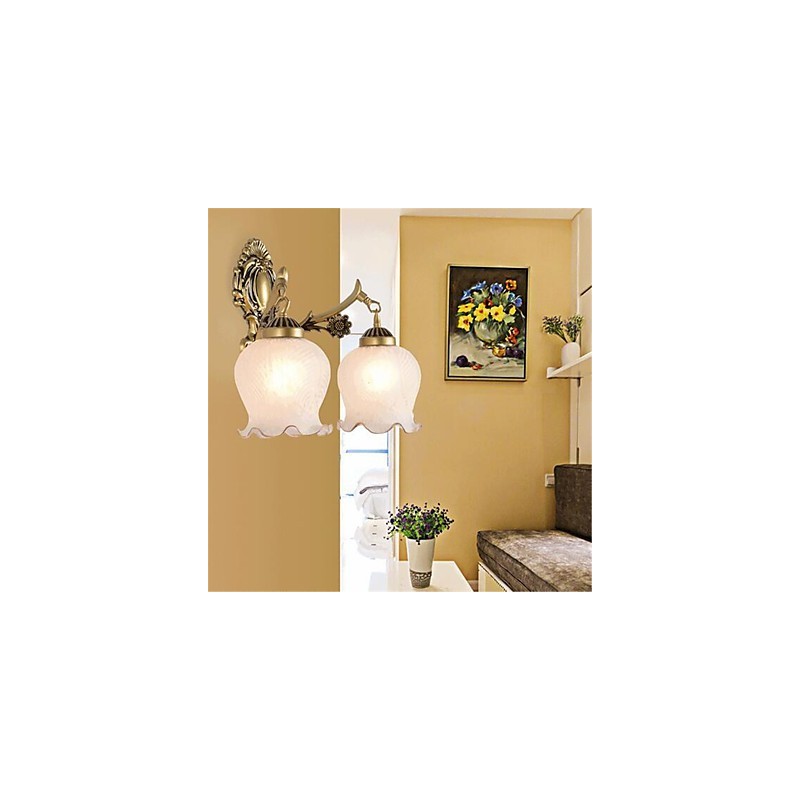 Recurso eletrogalvanizado contemporâneo moderno para luzes de parede de proteção ocular com braço oscilante